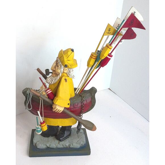 Vintage David Frykman The Lighthouse Guardian Fisherman DF3037 - Picture 1 of 6